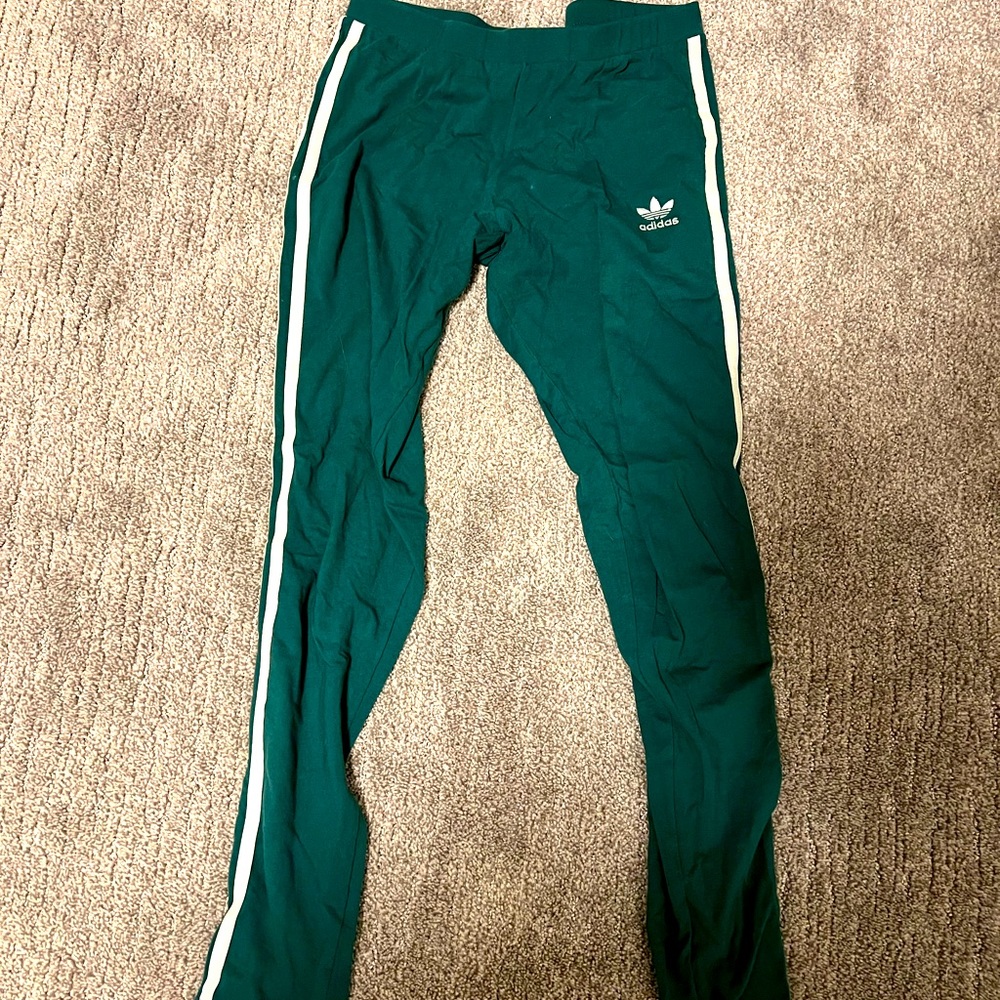 Adidas Green Leggings